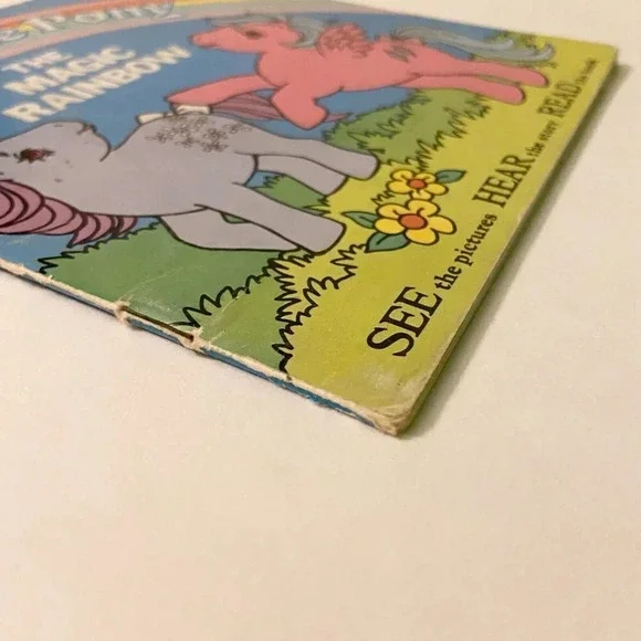 Vintage 1985 My Little Pony The Magic Rainbow Read  Along Book Only No Record - Picture 3 of 15
